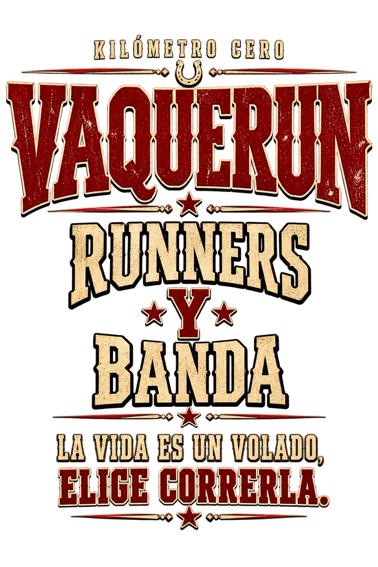 Kilómetro Cero presenta: VAQUERUN, Runners y Banda. La vida es un volado, elige correrla.
